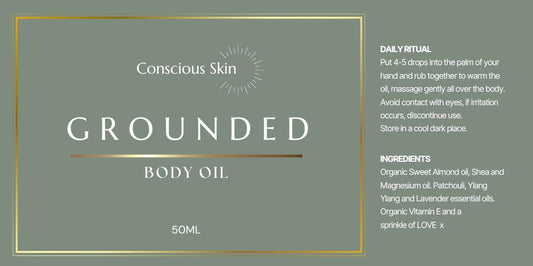 Grounded Body Oil